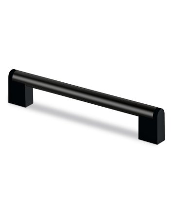 MB-Griff,B14x640mm,H35mm Brema 9345386,Edelstahl,schwarz - Hettich