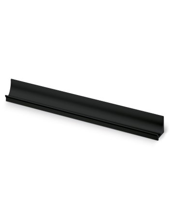 MB-Griffleiste,mit Harpunensteg,L2000mm Lutetia 9341119,Aluminium, schwarz matt - Hettich