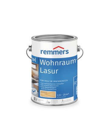 Wohnraum-Lasur farblos 2.5 l - Remmers