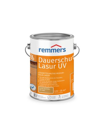 Dauerschutz-Lasur UV eiche rustikal (RC-360) 2,5 l - Remmers