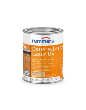 Dauerschutz-Lasur UV farblos UV+ 0,75 l - Remmers