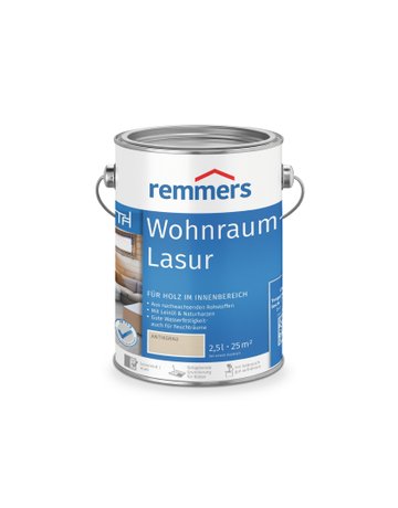Wohnraum-Lasur antikgrau 2.5 l - Remmers