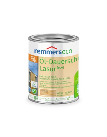 Öl-Dauerschutz-Lasur [eco] farblos 0.75 l - Remmers
