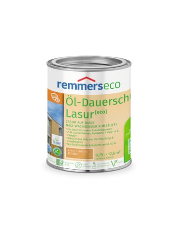 Öl-Dauerschutz-Lasur [eco] pinie/lärche (RC-260) 0.75 l - Remmers