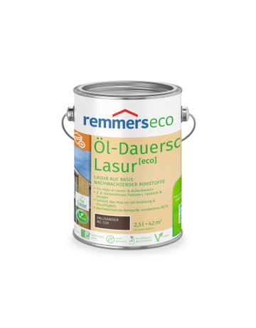 Öl-Dauerschutz-Lasur [eco] palisander (RC-720) 2.5 l - Remmers