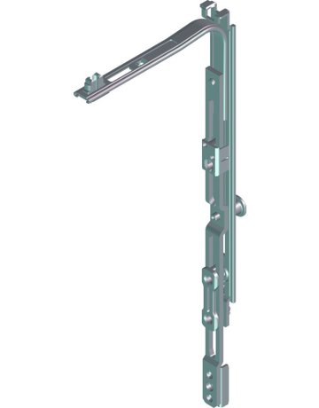 DK-Eckumlenkung, Axer, NT, Stahl verzinkt - Roto