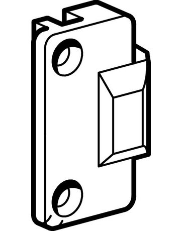 Drehkipp-Mittelschließer, NT, Nr. 286, DIN Links-Rechts, Zinkdruckguss - Roto