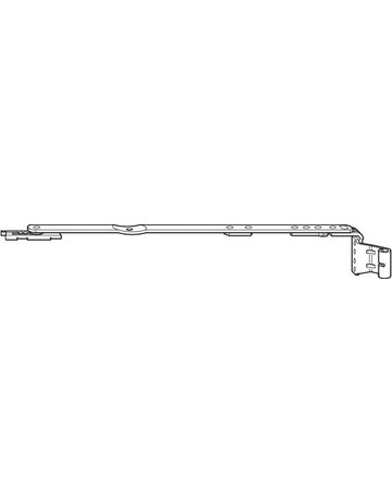 DK-Axerarm, P, Gr. 350, DIN Links, Stahl NX, KF 12/18-9 - Roto