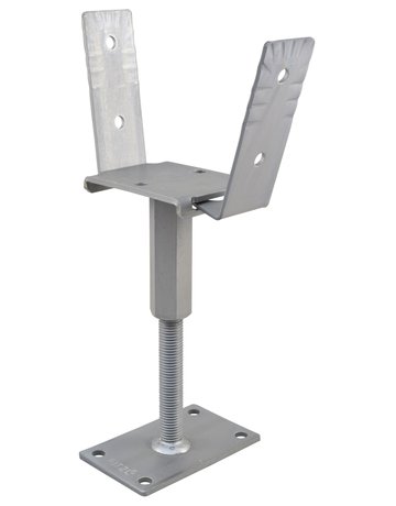 Pfostenträger PTP easy RS/LS Gewinde Verstellbereich 276-341 mm ZiNiP - Pitzl