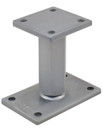 Pfostenträger PTP plus RS/LS Gewinde "CE" Verstellbereich 150-210 mm ZiNiP - Pitzl