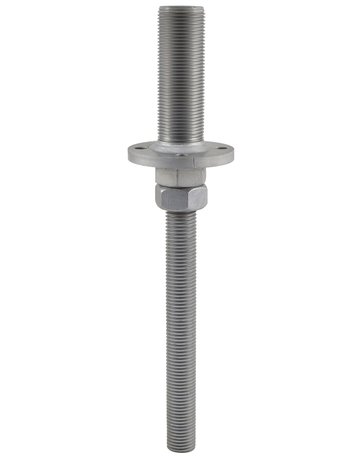 Pfostenträger PTP plus z.Einbetonieren "CE" mit Gewinde M30 x 330 mm ZiNiP - Pitzl