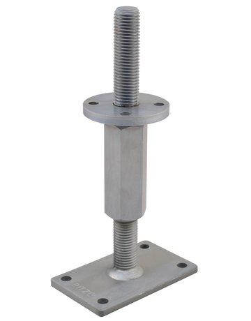 Pfostenträger PTP plus RS/LS Gewinde Verstellbereich 235-295 mm ZiNiP - Pitzl