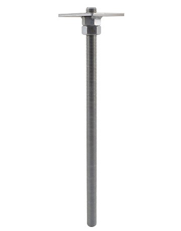 Pfostenträger PTP easy z.Einbetonieren mit Mutter verschweisst M24 x 500 mm ZiNiP - Pitzl
