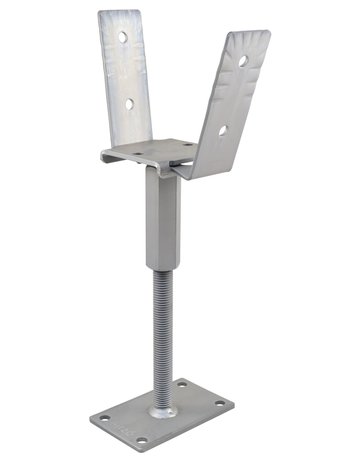 Pfostenträger PTP easy RS/LS Gewinde Verstellbereich 326-391 mm ZiNiP - Pitzl