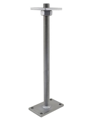 Pfostenträger PTP plus Gewindestangen "CE" Gewinde M30 x 500 mm ZiNiP - Pitzl