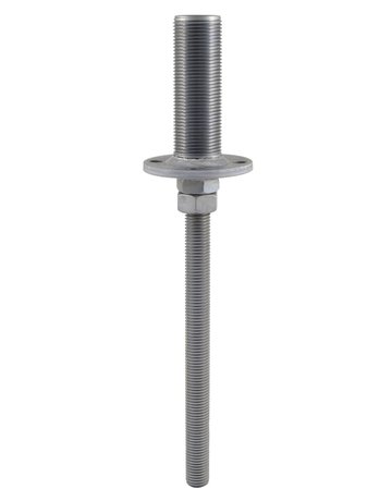 Pfostenträger PTP easy z.Einbetonieren "CE" mit Gewinde M24 x 330 mm ZiNiP - Pitzl