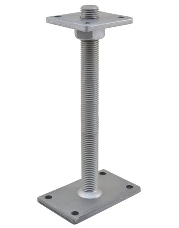 Pfostenträger PTP plus Gewindestangen "CE" Gewinde M30 x 330 mm ZiNiP - Pitzl