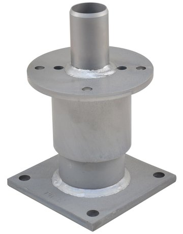 Pfostenträger PTP plus verstellbar Ausführung "CE" Verstellbereich 150-200 mm ZiNiP - Pitzl