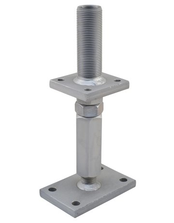 Pfostenträger PTP plus System 10931 "CE" Verstellbereich 230-325 mm ZiNiP - Pitzl