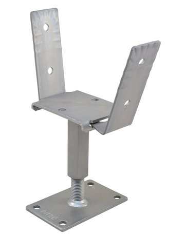 Pfostenträger PTP easy RS/LS Gewinde Verstellbereich 166-231 mm ZiNiP - Pitzl