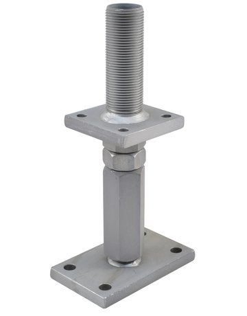 Pfostenträger PTP plus System 10931 "CE" Verstellbereich 205-300 mm ZiNiP - Pitzl