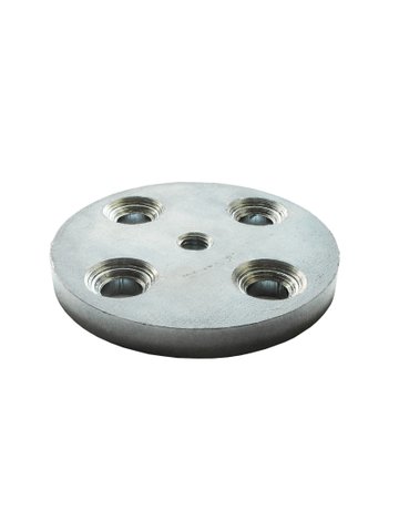 Säulen-Pfetten-Verbinder SPP "CE" Ø 90 mm M10 galvanisch verzinkt - Pitzl