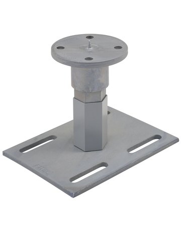 Pfostenträger für Drehfundament Verstellbereich 141-201 mm ZiNiP - Pitzl