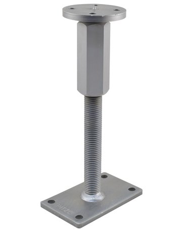 Pfostenträger PTP plus RS/LS Gewinde "CE" Verstellbereich 335-395 mm ZiNiP - Pitzl