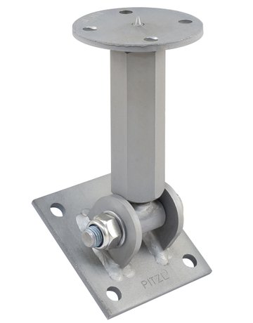 Pfostenträger PTP easy RS/LS Gewinde neigbar Verstellbereich 178-243 mm ZiNiP - Pitzl