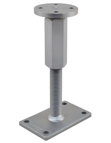 Pfostenträger PTP plus RS/LS Gewinde "CE" Verstellbereich 285-345 mm ZiNiP - Pitzl
