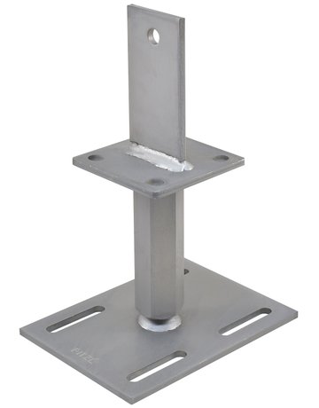 Pfostenträger für Drehfundament Verstellbereich 142-207 mm ZiNiP - Pitzl