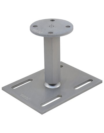 Pfostenträger für Drehfundament Verstellbereich 142-207 mm ZiNiP - Pitzl