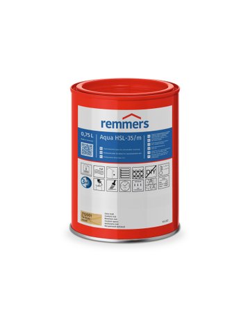 Aqua HSL-35/m-Profi-Holzschutz-Lasur 3in1 teak (RC-545) 5 l - Remmers