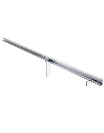 Schiene 1000 mm mit 2 Anschlägen (fester und verstellbarer Anschlag) - Hettich