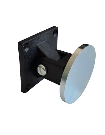Winkelankerplatte für Türhaftmagnet AFS 55, Schwenkbereich2 x 60°, Ø55mm - Hekatron