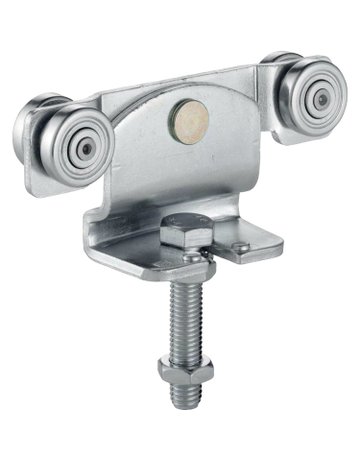 Rollapparat Pendelg. ohne Flansch Nr. 571 hell verzinkt für Profil 501 - HELM