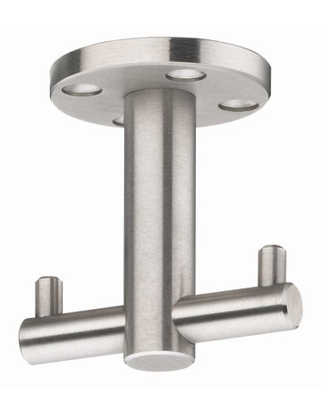 Garderoben-Deckenhaken Edelstahl BA 24 B 61 D 0 H 60 mm - Topform