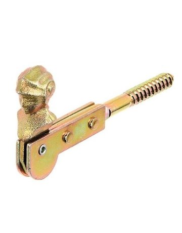 Ladenhalter mit Frauenkopf gelb verzinkt 25 / 100 mm Nr. 22/9a - Pfeifer