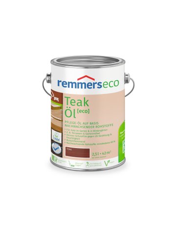 Gartenholz-Öle [eco] Teak-Öl [eco] 2.50 l - Remmers