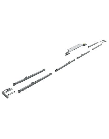 TopLine XL, Set Dämpfung Silent System, 4000 mm, 80 kg, 3-türig - Hettich