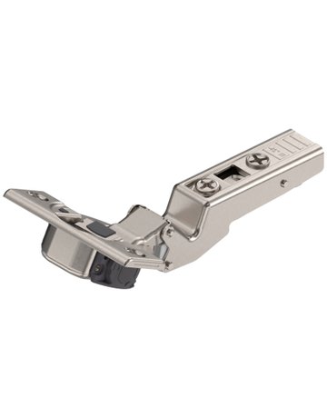 CLIP top BLUMOTION Winkelscharnier -45° III, max. aufschl., Topf: Schrauben, vernickelt