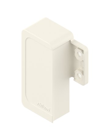 METABOX Fronthalter, Höhe N, für Innenschubkasten, links, R9001 cremeweiss - Blum