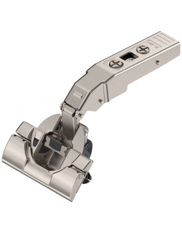 CLIP top BLUMOTION Winkelscharnier 45° III, max. aufschl., Topf: INSERTA, vernickelt