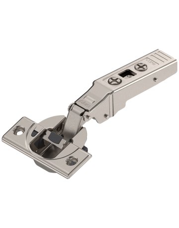 CLIP top BLUMOTION Winkelscharnier 15° III, max. aufschl., Topf: Schrauben, vernickelt