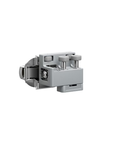 MB-Führungsteil, ohne Schließautomatik WingLine L/S T1 9338702,grau - Hettich
