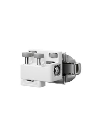 MB-Führungsteil, ohne Schließautomatik WingLine L/S T2 9339057,weiß - Hettich