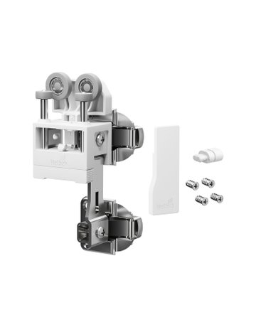 Falttürbeschläge-Set,rs,ohne SA,leicht WingLine L,2-flg.,max.12kg,w - Hettich