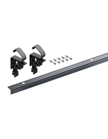 MB-Lauf-/Führ.prof.set,oben,aufliegend WingLine S 9339514,anthrazit, 2400mm - Hettich