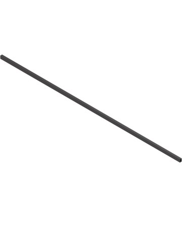 LEGRABOX Querreling, bis KB=1200 mm, Länge=1080 mm, zum Ablängen, carbonschwarz matt - Blum