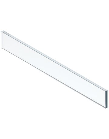 LEGRABOX Einschubelement - Vorne, Höhe C (70 mm), KB=600 mm (18/19 mm), Glas klar, für LEGRABOX pure/free, klar - Blum